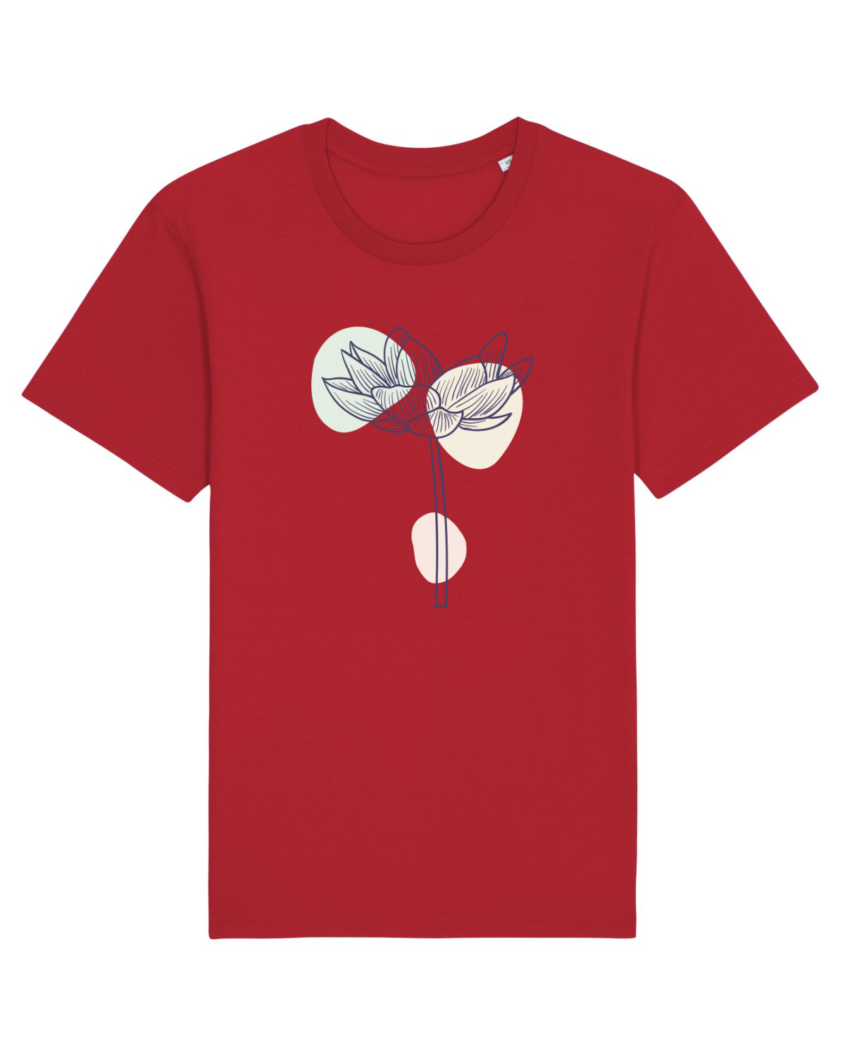 Tricou mânecă scurtă Unisex Rocker Red