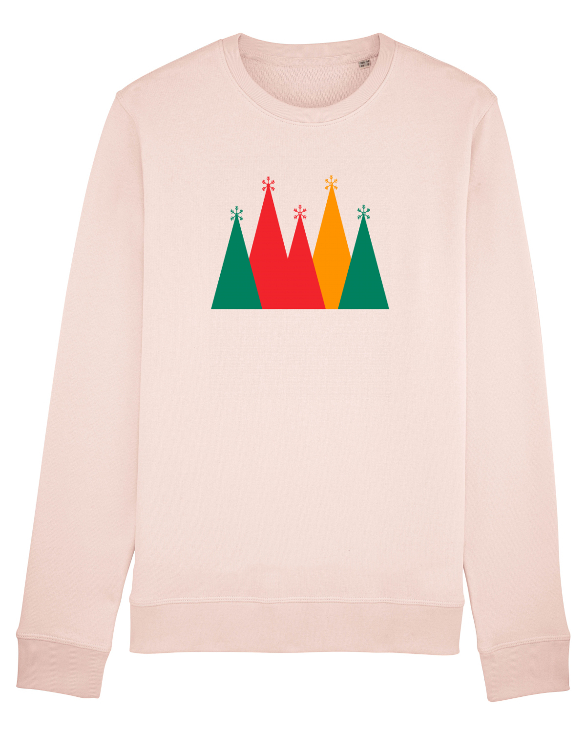Bluză mânecă lungă Unisex Rise Candy Pink