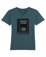 Moasta Sutra Tricou mânecă scurtă guler V Bărbat Presenter