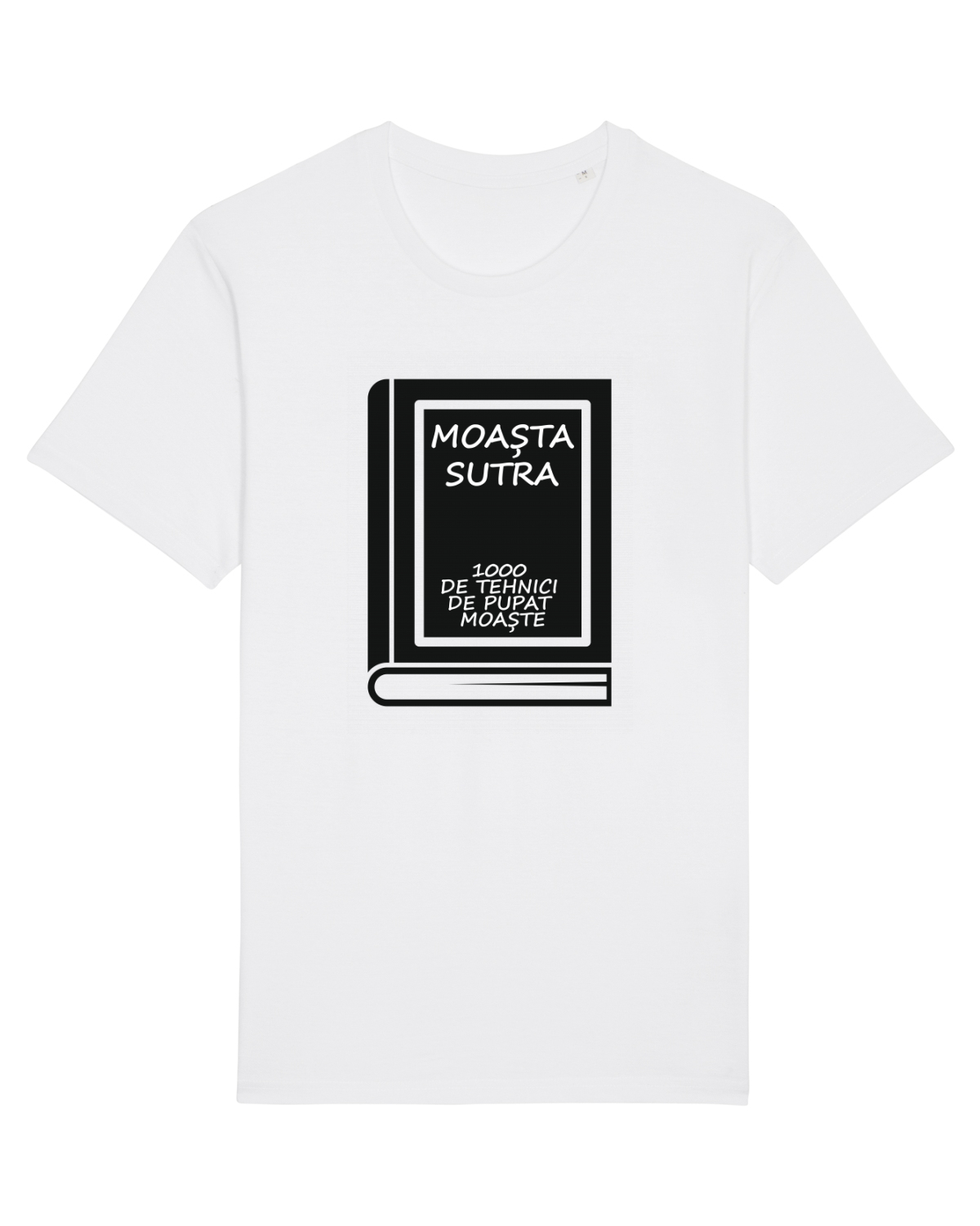 Tricou mânecă scurtă Unisex Rocker White