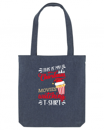 Christmas Movies T Shirt Midnight Blue