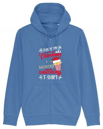 Christmas Movies T Shirt Bright Blue