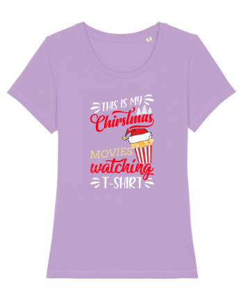 Christmas Movies T Shirt Lavender Dawn