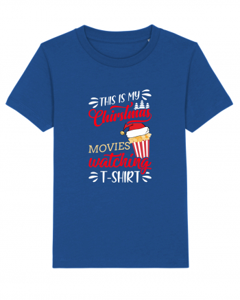 Christmas Movies T Shirt Majorelle Blue