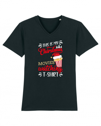 Christmas Movies T Shirt Black