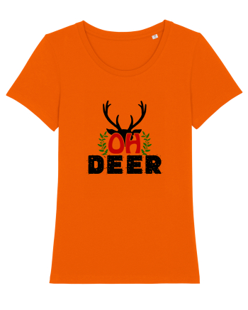 Oh Deer Bright Orange