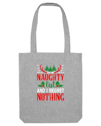 On the Naughty List Heather Grey