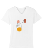 Plant Tricou mânecă scurtă guler V Bărbat Presenter