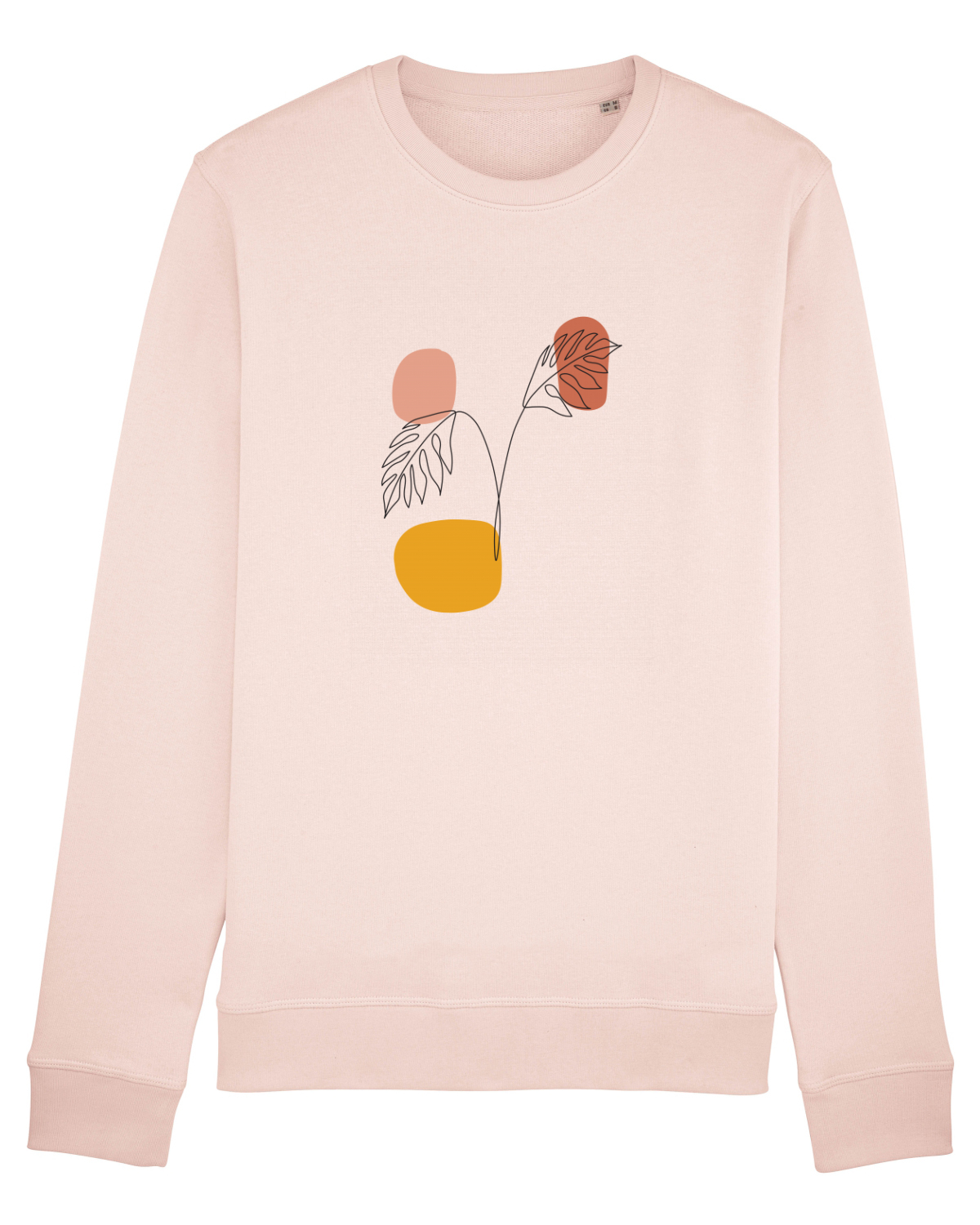 Bluză mânecă lungă Unisex Rise Candy Pink