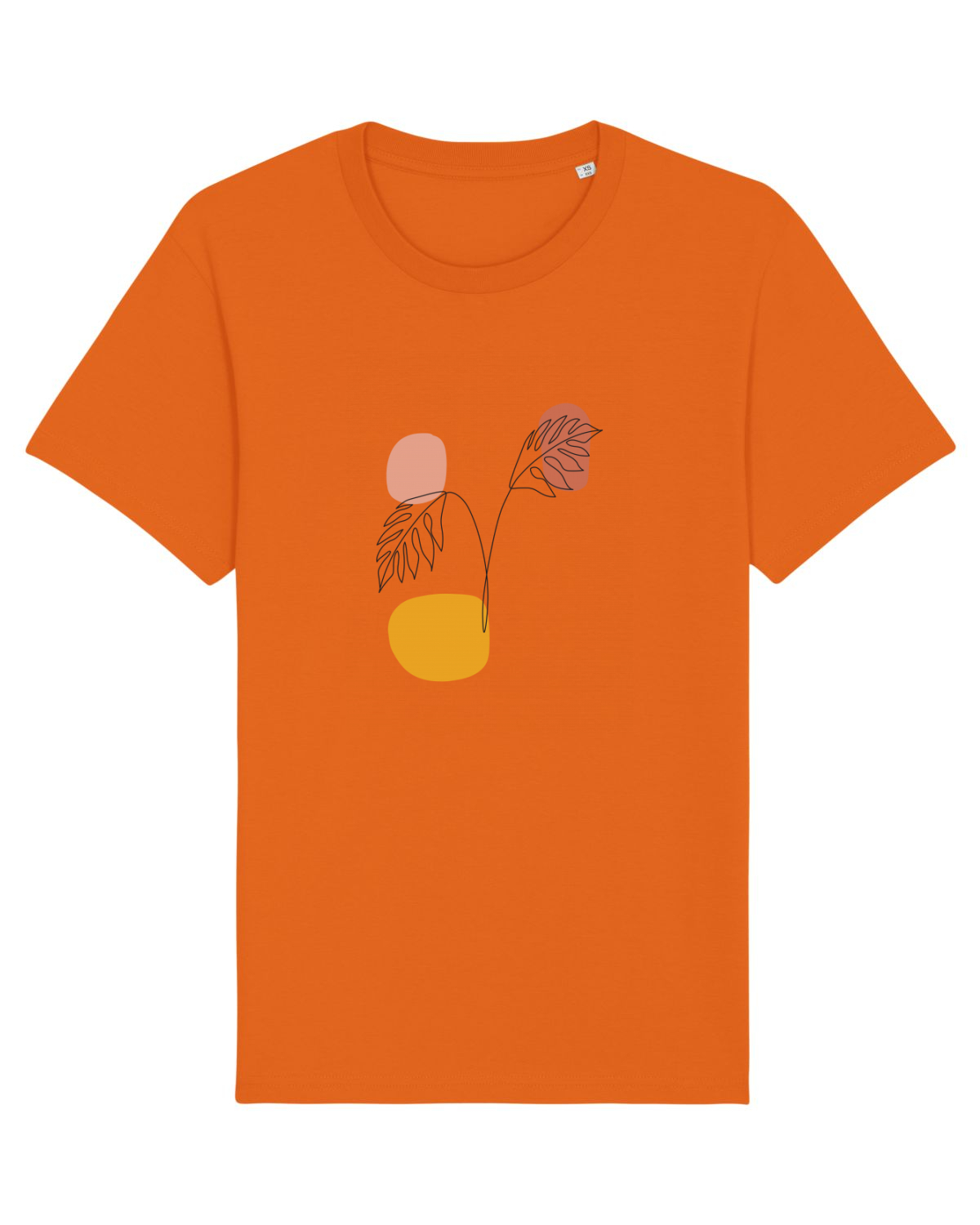 Tricou mânecă scurtă Unisex Rocker Bright Orange