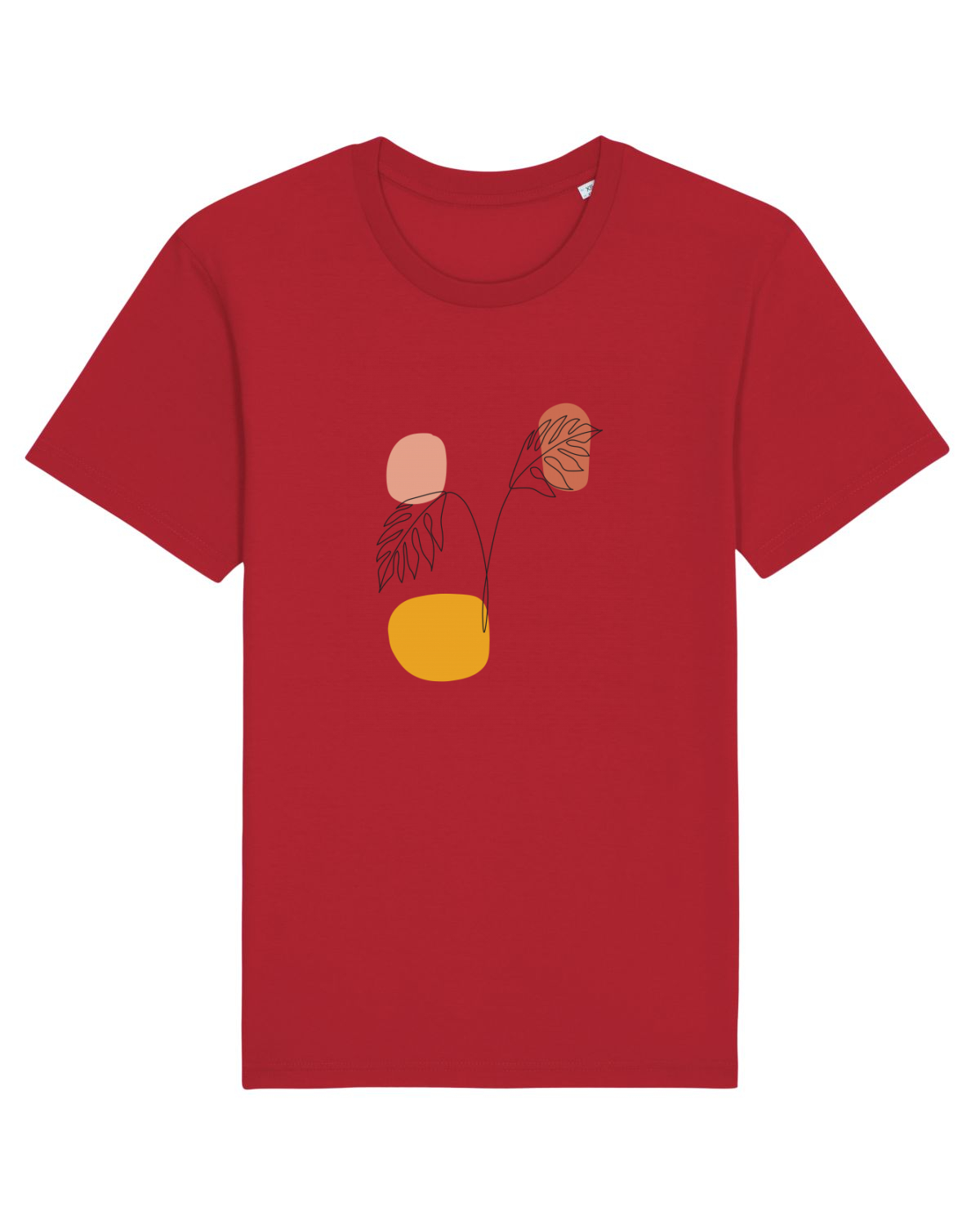 Tricou mânecă scurtă Unisex Rocker Red