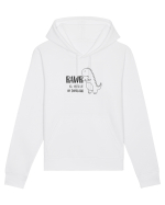 Rawr Is Hello In Dinosaur Hanorac Unisex Drummer
