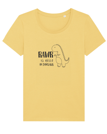Rawr Is Hello In Dinosaur Jojoba