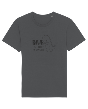 Rawr Is Hello In Dinosaur Anthracite