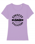 Endless Summer Vacation Tricou mânecă scurtă guler larg fitted Damă Expresser