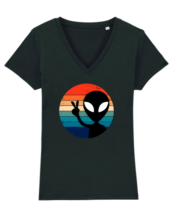 Retro Alien Black