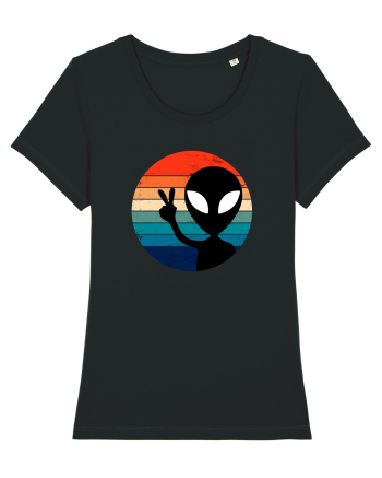 Retro Alien Black