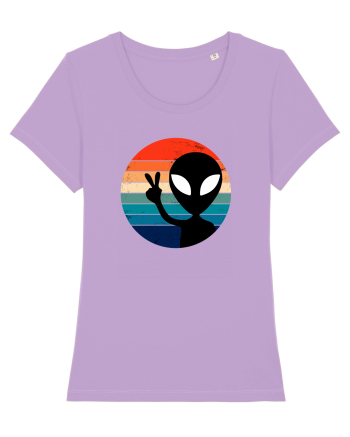 Retro Alien Lavender Dawn