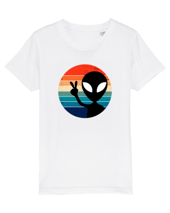 Retro Alien White