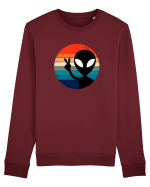 Retro Alien Bluză mânecă lungă Unisex Rise