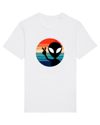 Retro Alien White