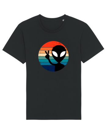 Retro Alien Black