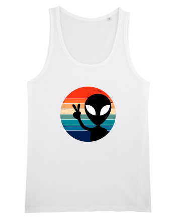 Retro Alien White