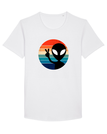 Retro Alien White