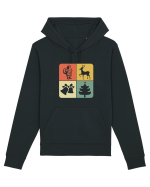 Retro Christmas Hanorac Unisex Drummer