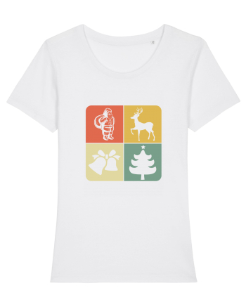 Retro Christmas White