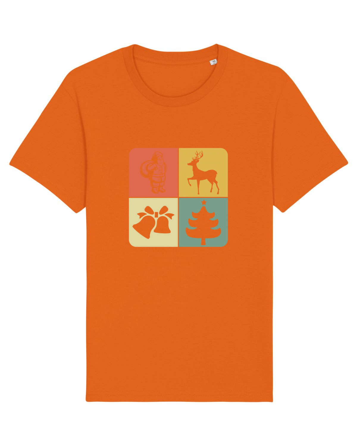 Tricou mânecă scurtă Unisex Rocker Bright Orange