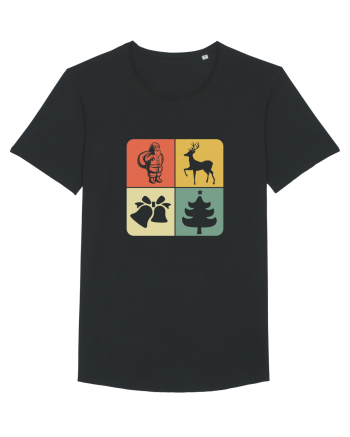 Retro Christmas Black