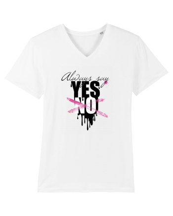 Always Say Yes White