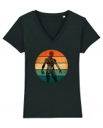 Robotic Man Tricou mânecă scurtă guler V Damă Evoker