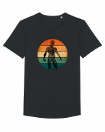 Robotic Man Tricou mânecă scurtă guler larg Bărbat Skater