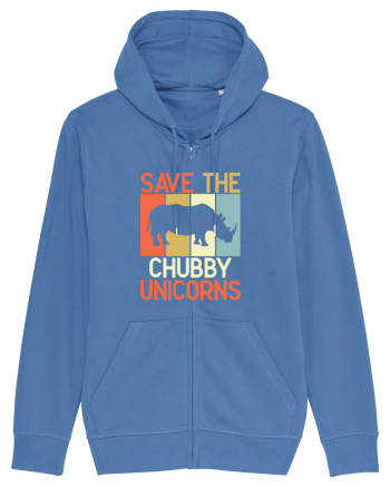 Save the Chubby Unicorns Bright Blue