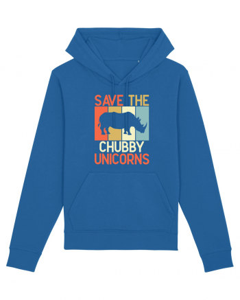 Save the Chubby Unicorns Royal Blue