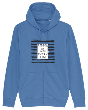 Stripes Go With Everything Bright Blue