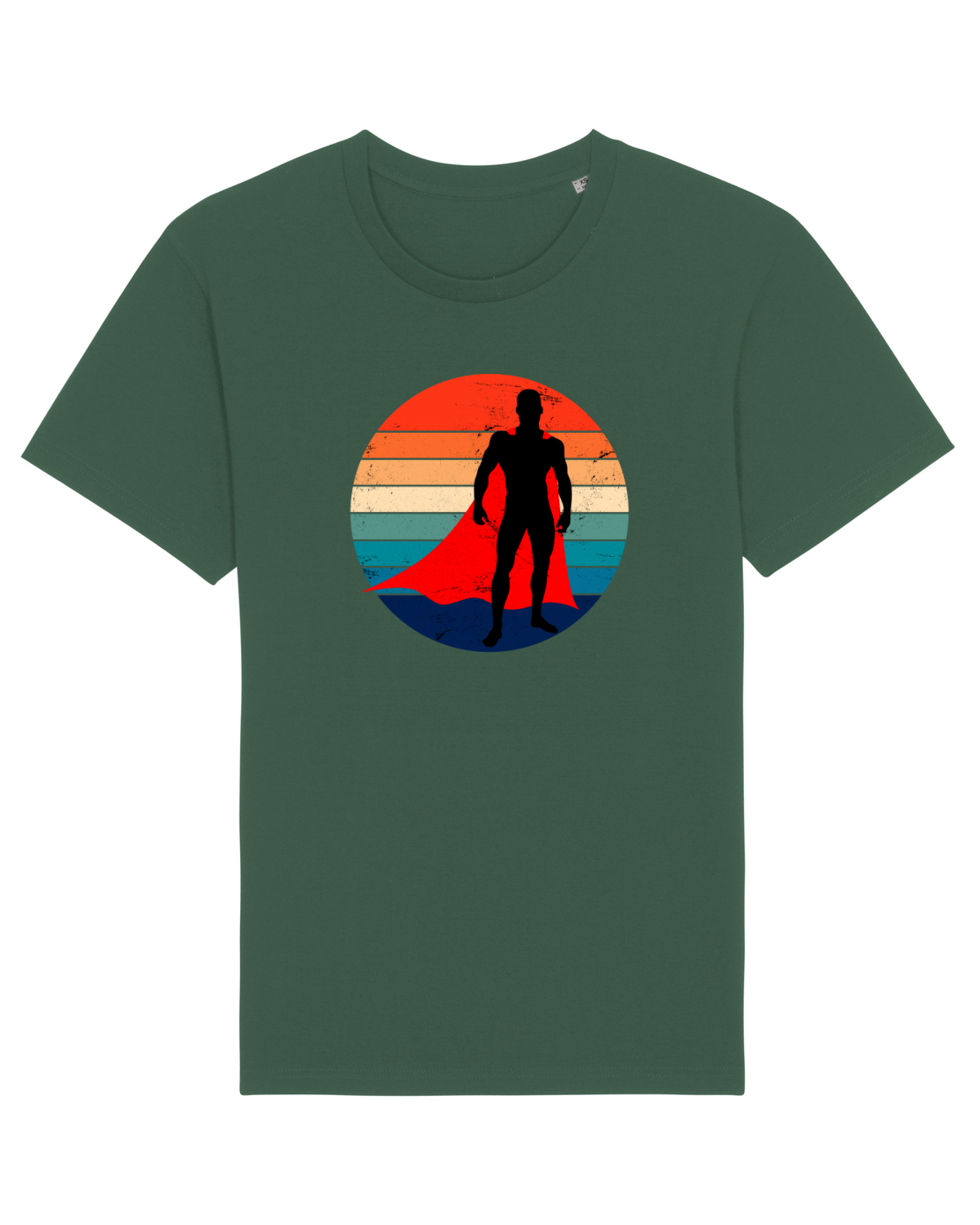 Tricou mânecă scurtă Unisex Rocker Bottle Green