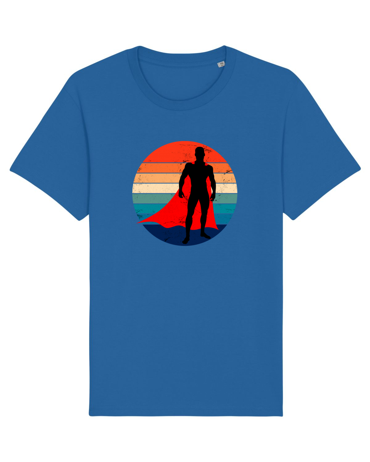 Tricou mânecă scurtă Unisex Rocker Royal Blue