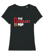 The Coolest Pop Tricou mânecă scurtă guler larg fitted Damă Expresser
