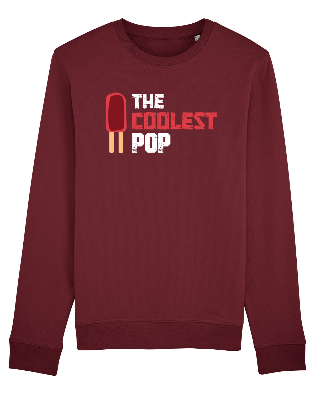 Bluză mânecă lungă Unisex Rise Burgundy