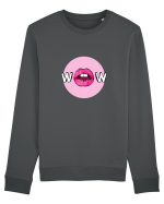 WOW Bluză mânecă lungă Unisex Rise