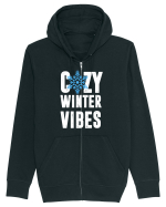 Cozy winter vibes Hanorac cu fermoar Unisex Connector
