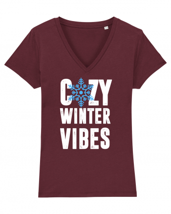 Cozy winter vibes Burgundy