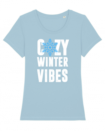 Cozy winter vibes Sky Blue