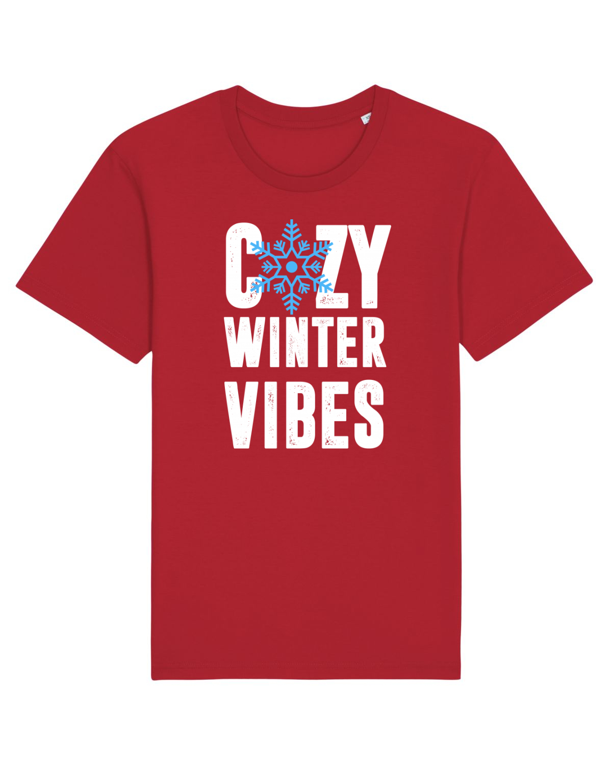 Tricou mânecă scurtă Unisex Rocker Red