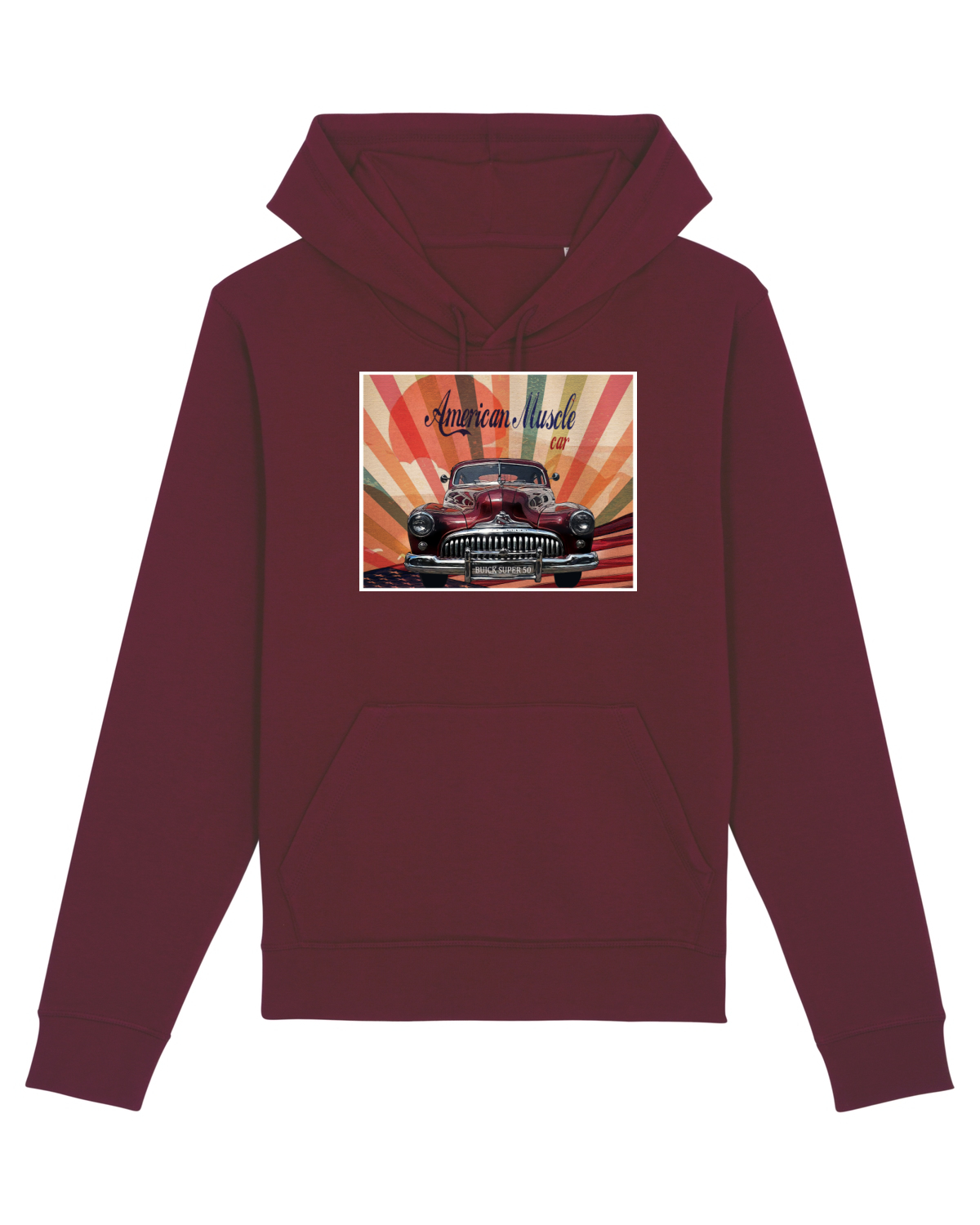 Hanorac Unisex Drummer Burgundy