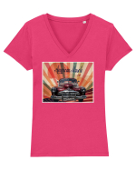 buick super 50 Tricou mânecă scurtă guler V Damă Evoker