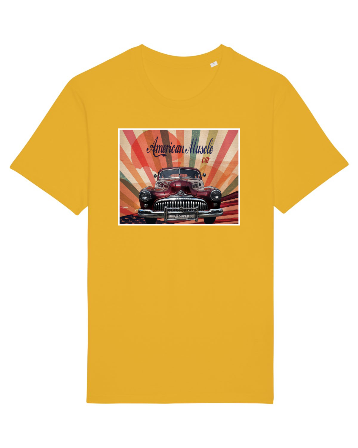 Tricou mânecă scurtă Unisex Rocker Spectra Yellow